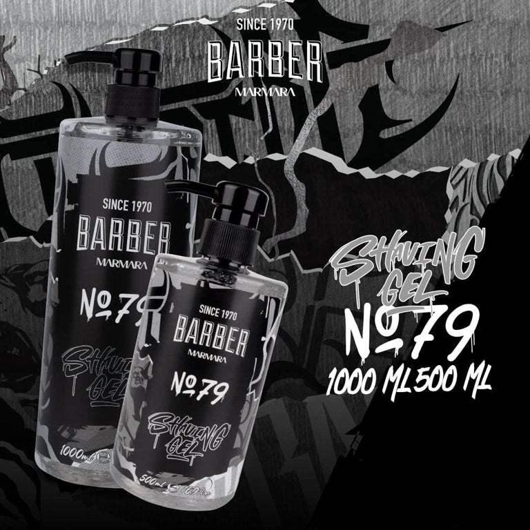 Marmara Barber Shaving Gel No.79 - 500ml / 16.9 oz