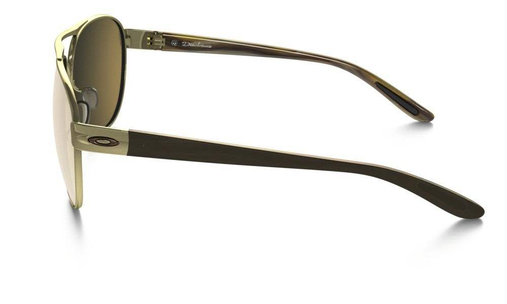 Oakley Disclosure OO4110-02 - Polished Gold-Tungsten Iridium by Oakley for Women - 58-14-133 mm Sunglasses