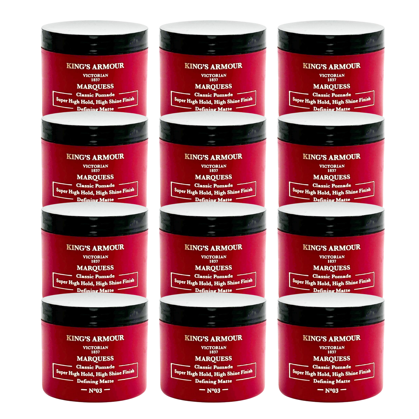 King’s Armour King's Armour Marquess Classic Pomade Multipack - Mega Deal