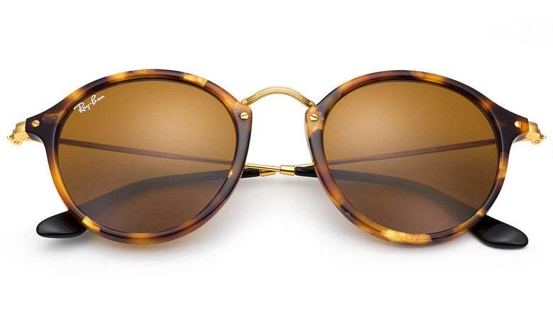 Ray Ban RB 2447 1160-70 - Tortoise Black-Copper Gradient Flash by Ray Ban for Unisex - 49-21-145 mm Sunglasses