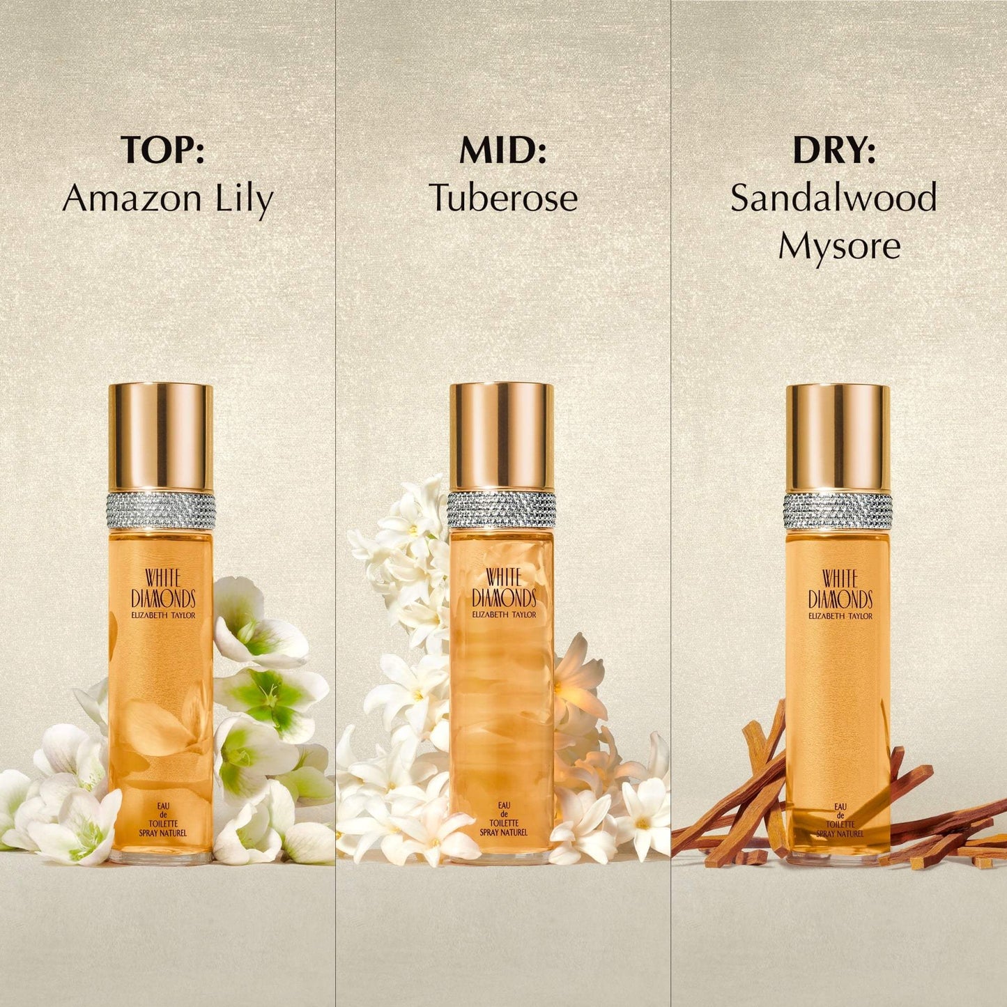 White Diamonds by Elizabeth Taylor for Women - 1.7 oz EDT Spray