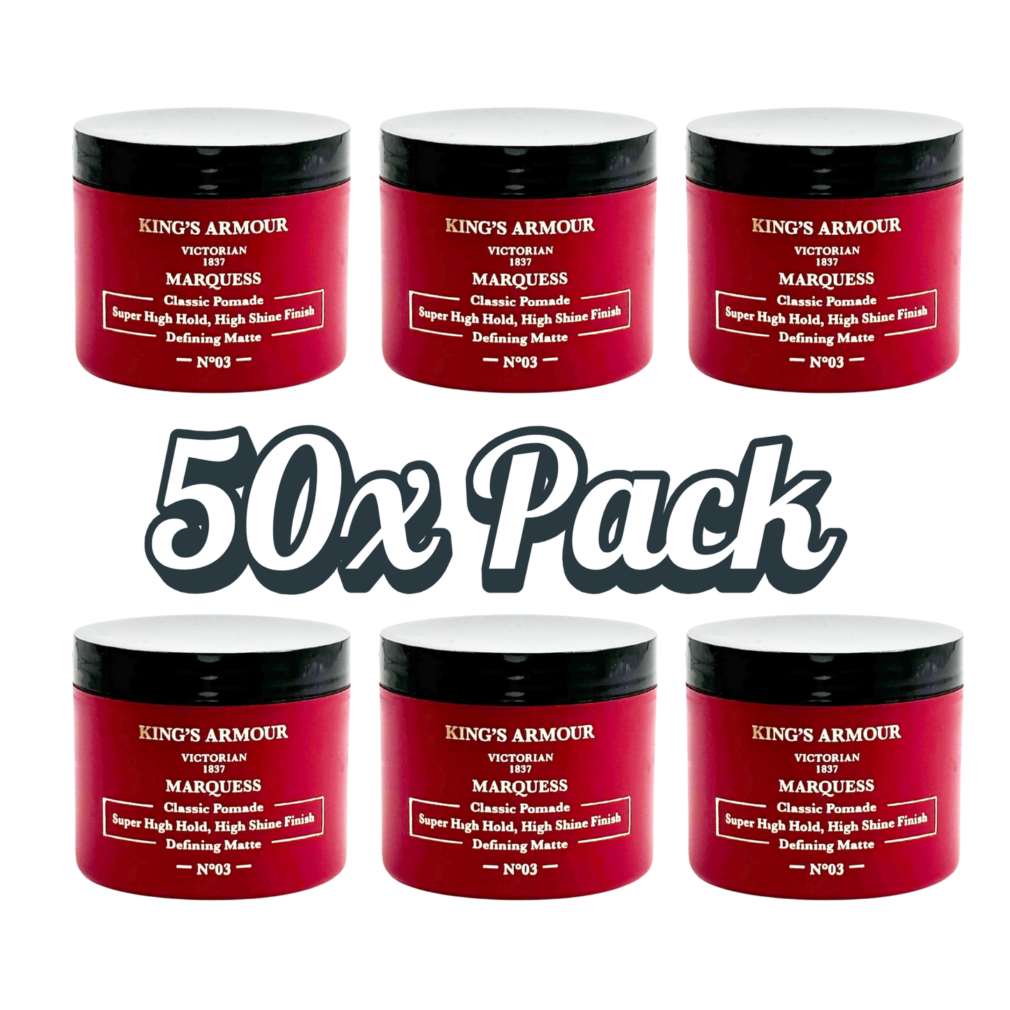 King’s Armour King's Armour Marquess Classic Pomade Multipack - Mega Deal