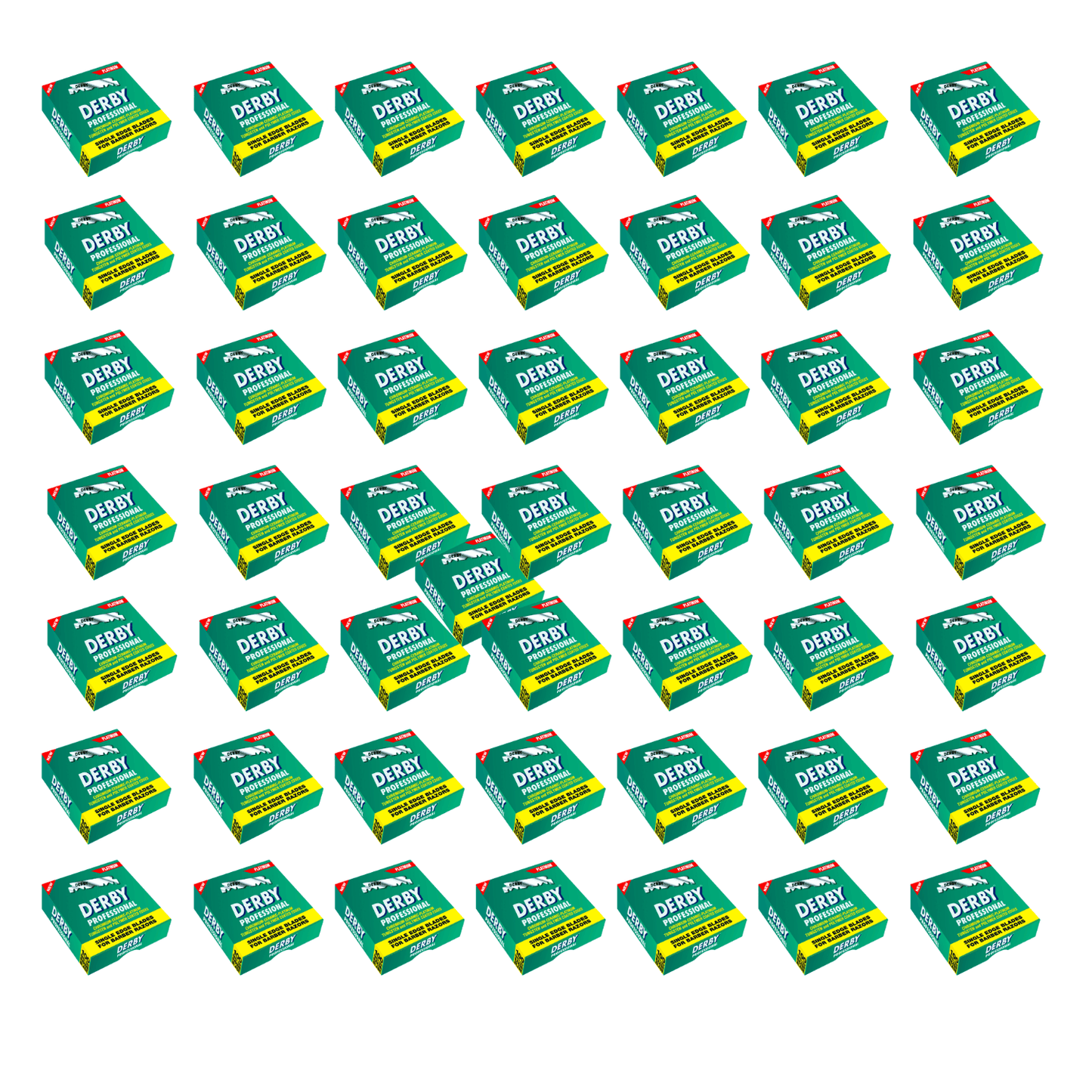 Derby Prof Single Edge Razor Blades 100ct - BarberSets