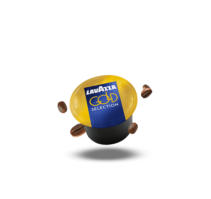 Blue Gold Selection Roast Ground Coffee Pods by Lavazza - 100 Pods Coffee