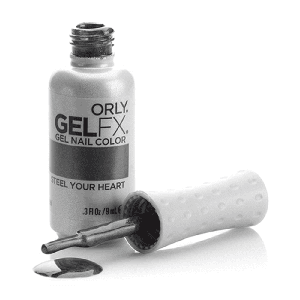 Orly Gelfx Gel Nail Color 0.3 Fl Oz / 9 Ml Steel Your Heart