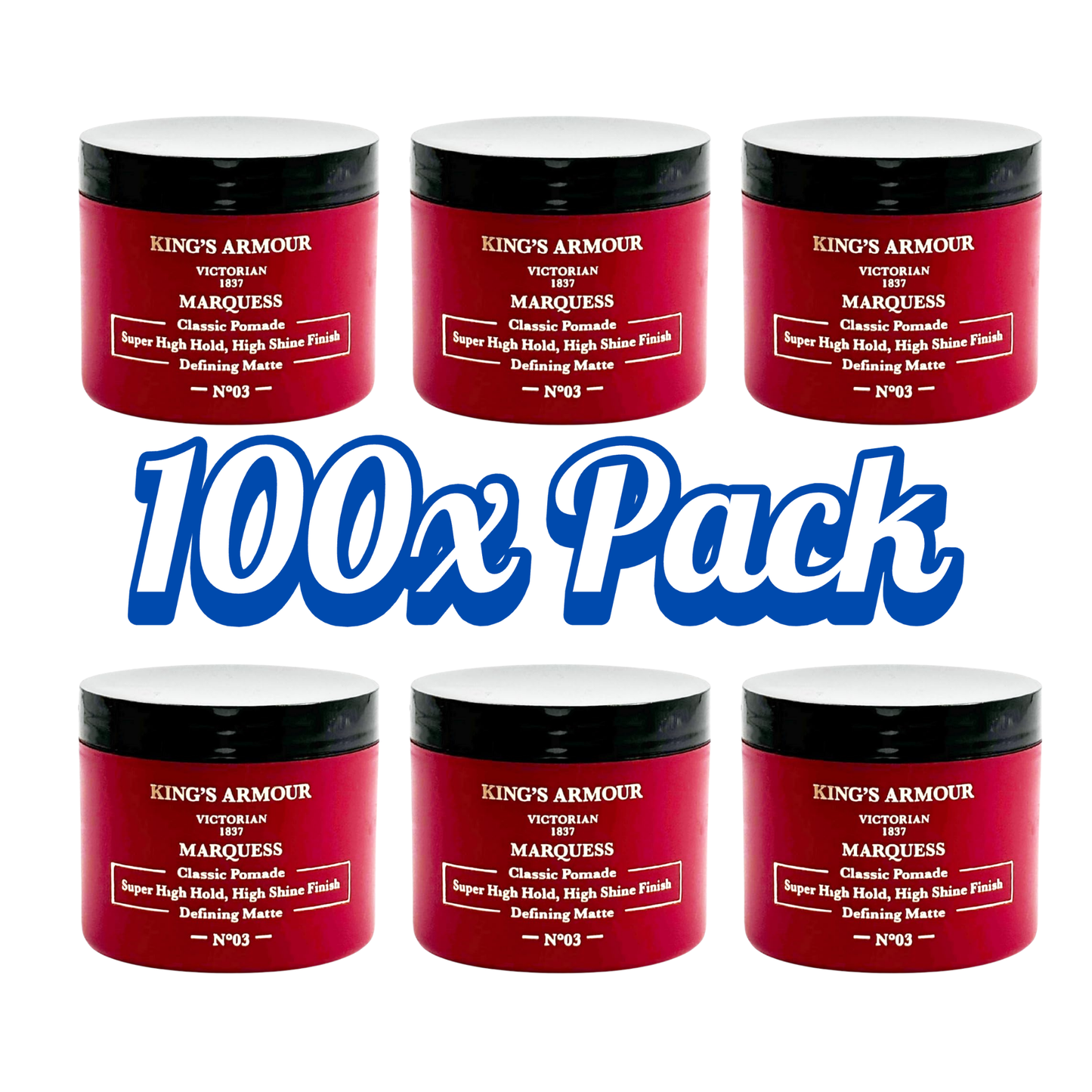 King’s Armour King's Armour Marquess Classic Pomade Multipack - Mega Deal