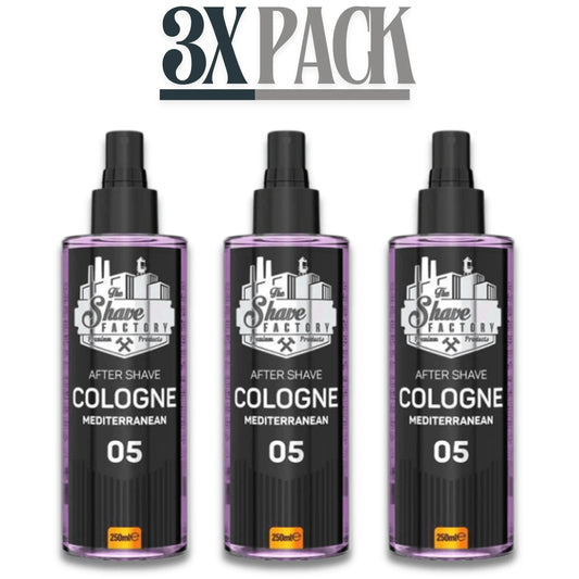 The Shave Factory After Shave Cologne 05 Mediterranean 250ml / 8.45 oz