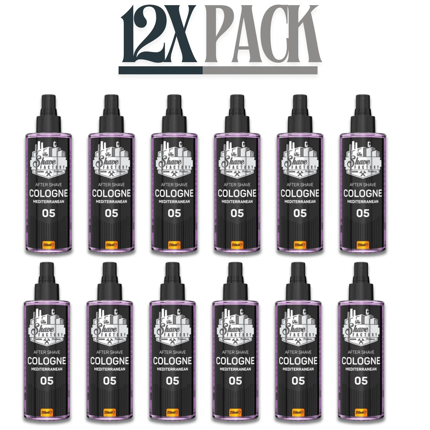 The Shave Factory After Shave Cologne 05 Mediterranean 250ml / 8.45 oz