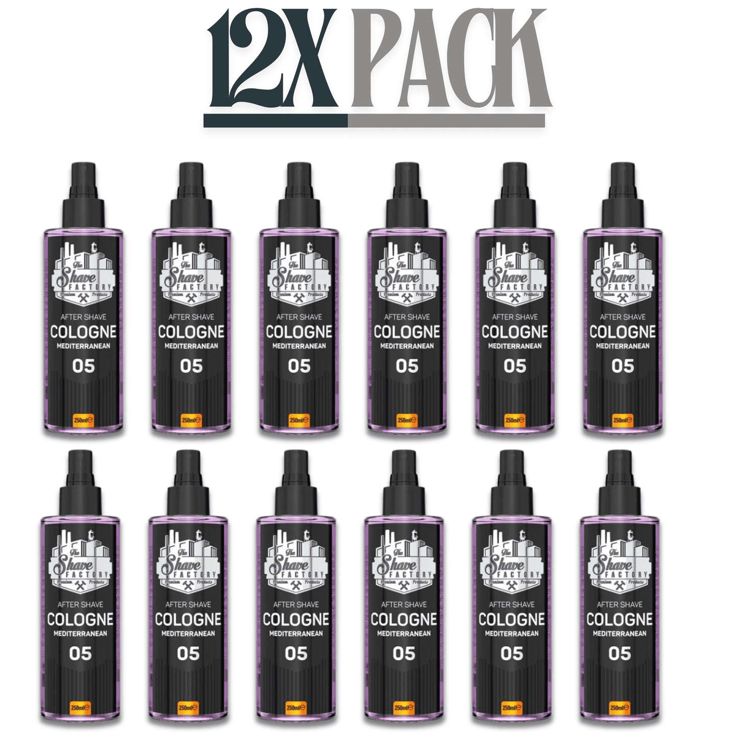 The Shave Factory After Shave Cologne 05 Mediterranean 8.45 oz