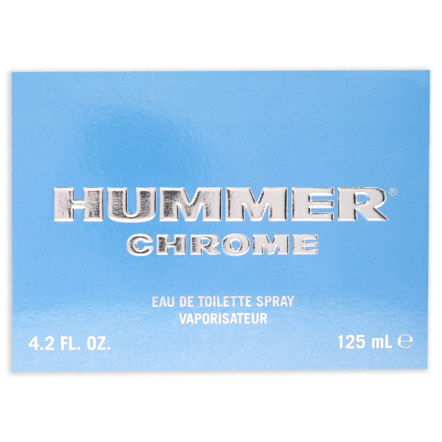 Hummer Chrome by Hummer for Men - 4.2 oz EDT Spray