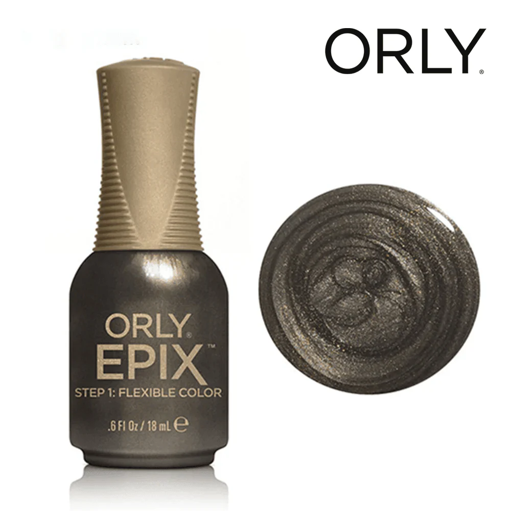 Orly Epix Step 1: Flexible Color 0.6 Fl Oz / 18Ml Silver Screen