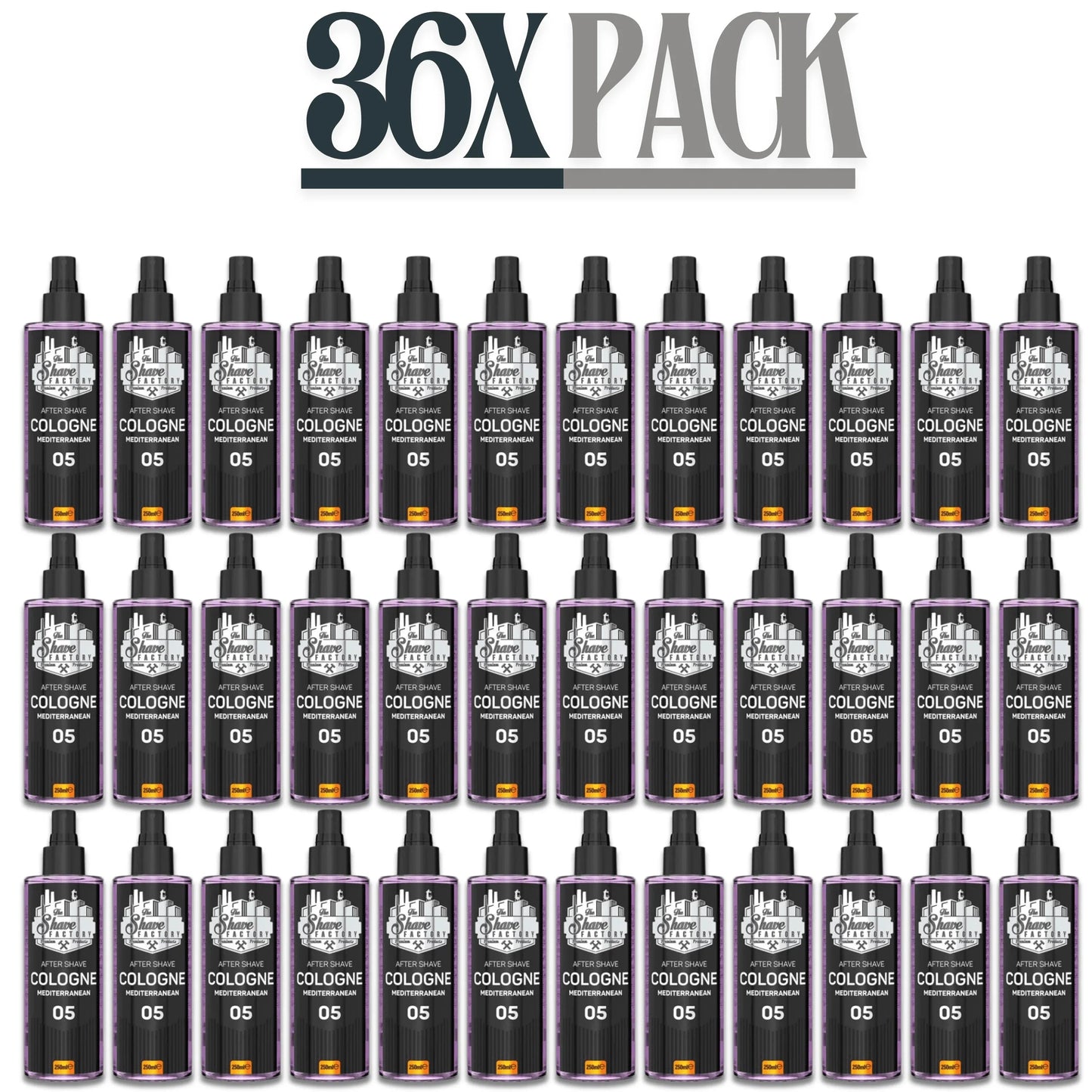 The Shave Factory After Shave Cologne 05 Mediterranean 250ml / 8.45 oz