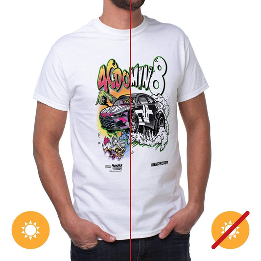 NASCAR Mens Classic Crew Tee - Jimmie Johnson - 3 White by DelSol for Men - 1 Pc T-Shirt (XL)