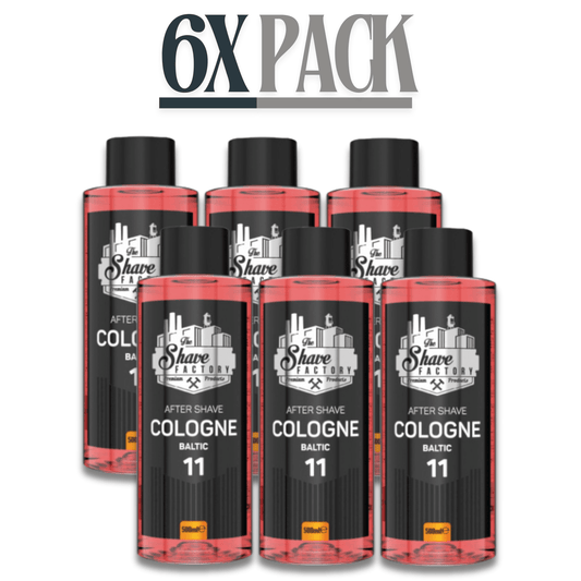 The Shave Factory After Shave Cologne 11 Baltic 16.9 oz Multipack