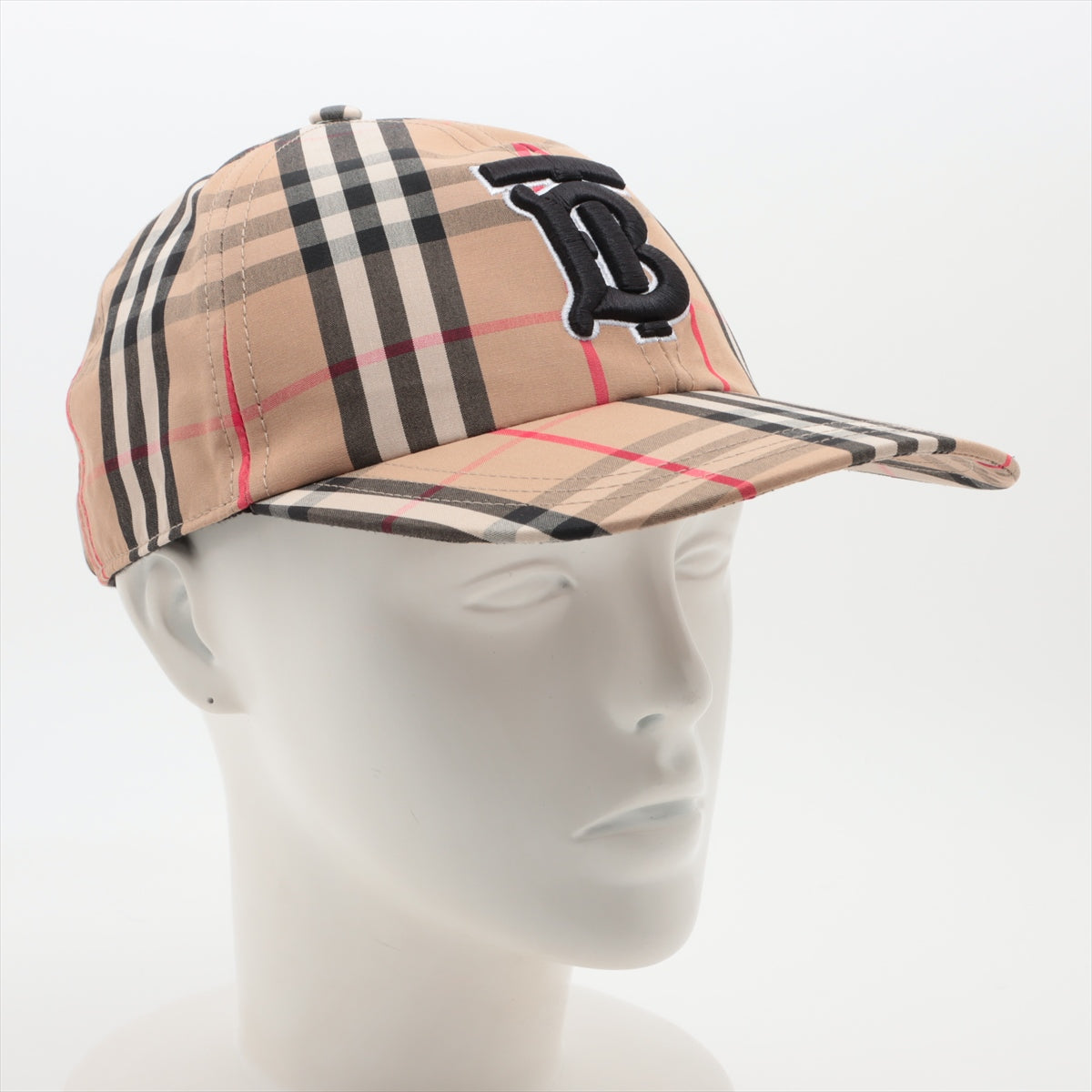 Burberry TB Logo Nova Check Cap Beige