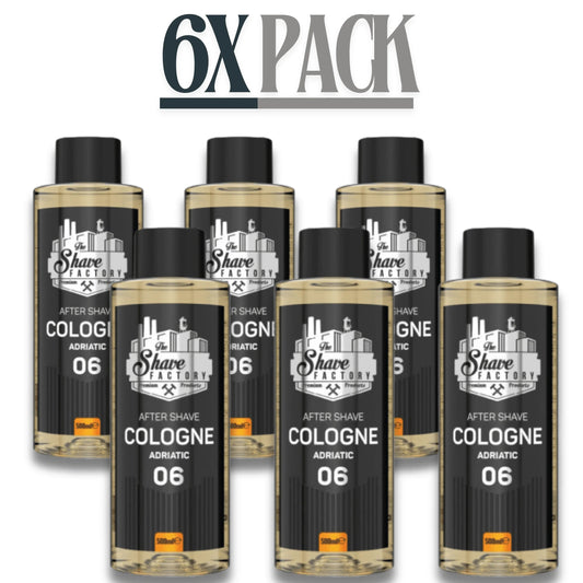 The Shave Factory After Shave Cologne 06 Adriatic 500ml / 16.9 oz Multipack