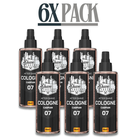 The Shave Factory After Shave Cologne 07 Caspian 250ml / 8.45 oz Multipack