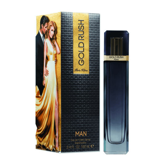 Gold Rush by Paris Hilton for Men - 3.4 oz EDT Spray