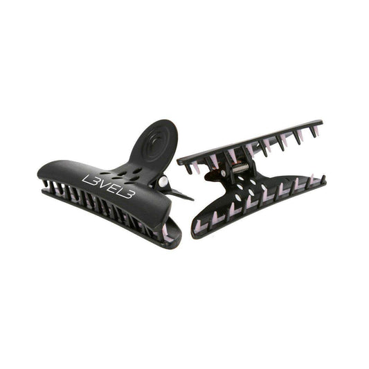 Level3 LV3 - 4PC BUTTERFLY CLIPS - BarberSets