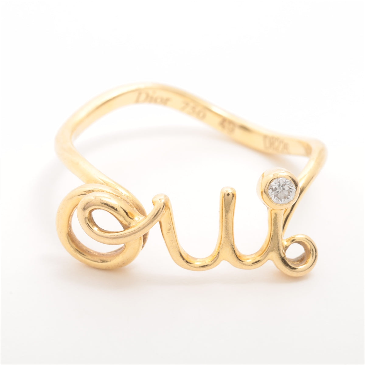 Dior Oui Diamond Ring Gold