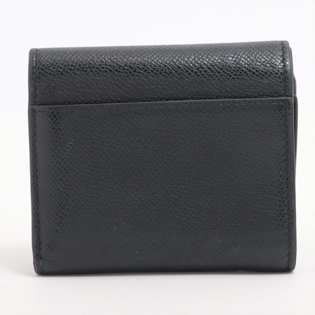 Dior Montaigne Leather Trifold Wallet Black