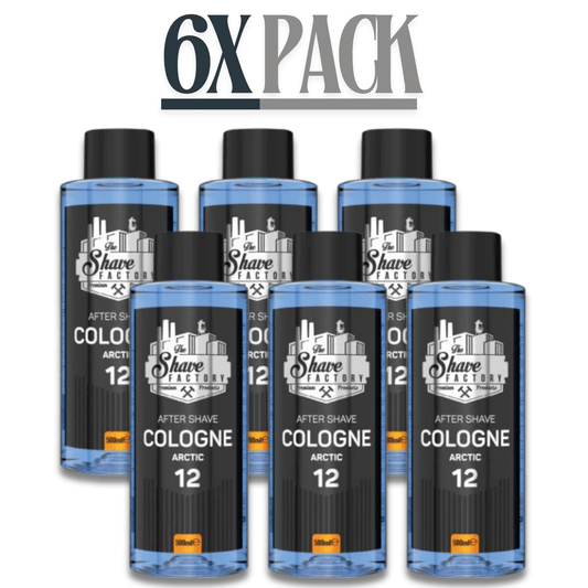 The Shave Factory After Shave Cologne 12 Arctic 16.9 oz Multipack