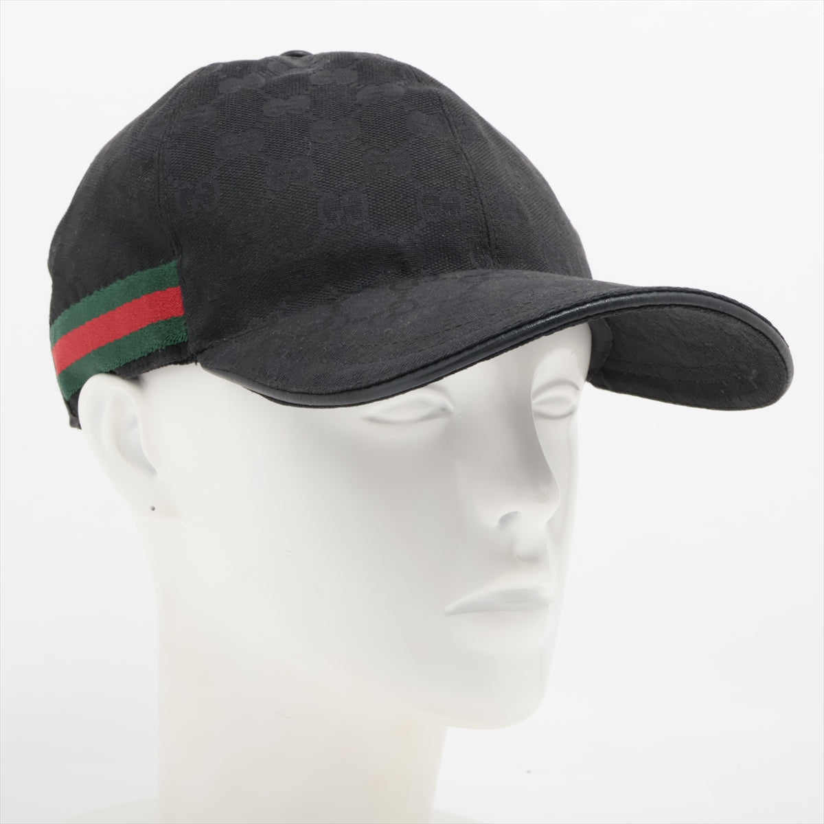 Gucci Black Original GG Canvas Baseball Cap
