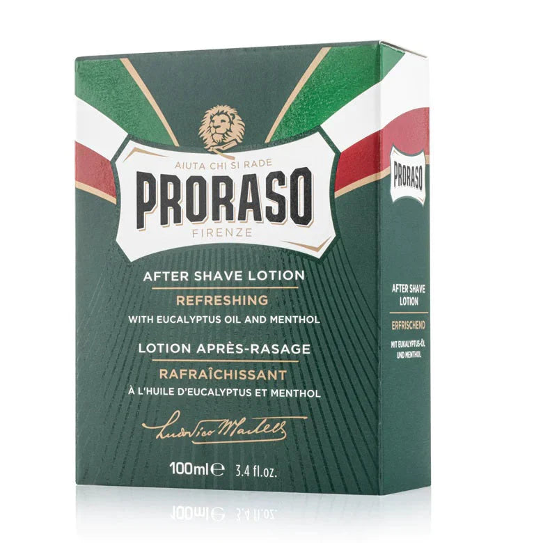 Proraso After Shave Lotion Refreshing - Green 3.4 oz - Multipack