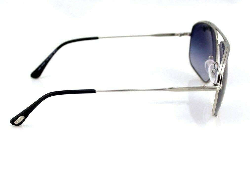 Tom Ford TF467 17W Justing - Silver-Blue Gradient by Tom Ford for Men - 60-14-140 mm Sunglasses