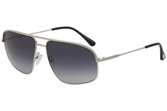 Tom Ford TF467 17W Justing - Silver-Blue Gradient by Tom Ford for Men - 60-14-140 mm Sunglasses