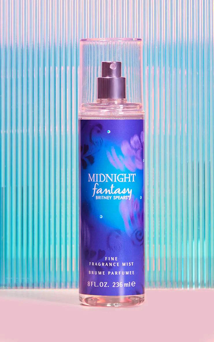 Midnight Fantasy by Britney Spears for Women - 8 oz Body Mist