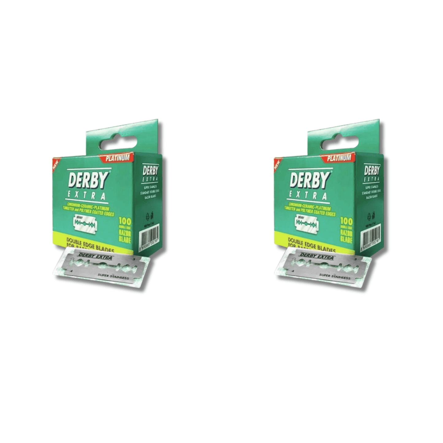 Derby Double Edge Razor Blades - 100ct (mini) - BarberSets