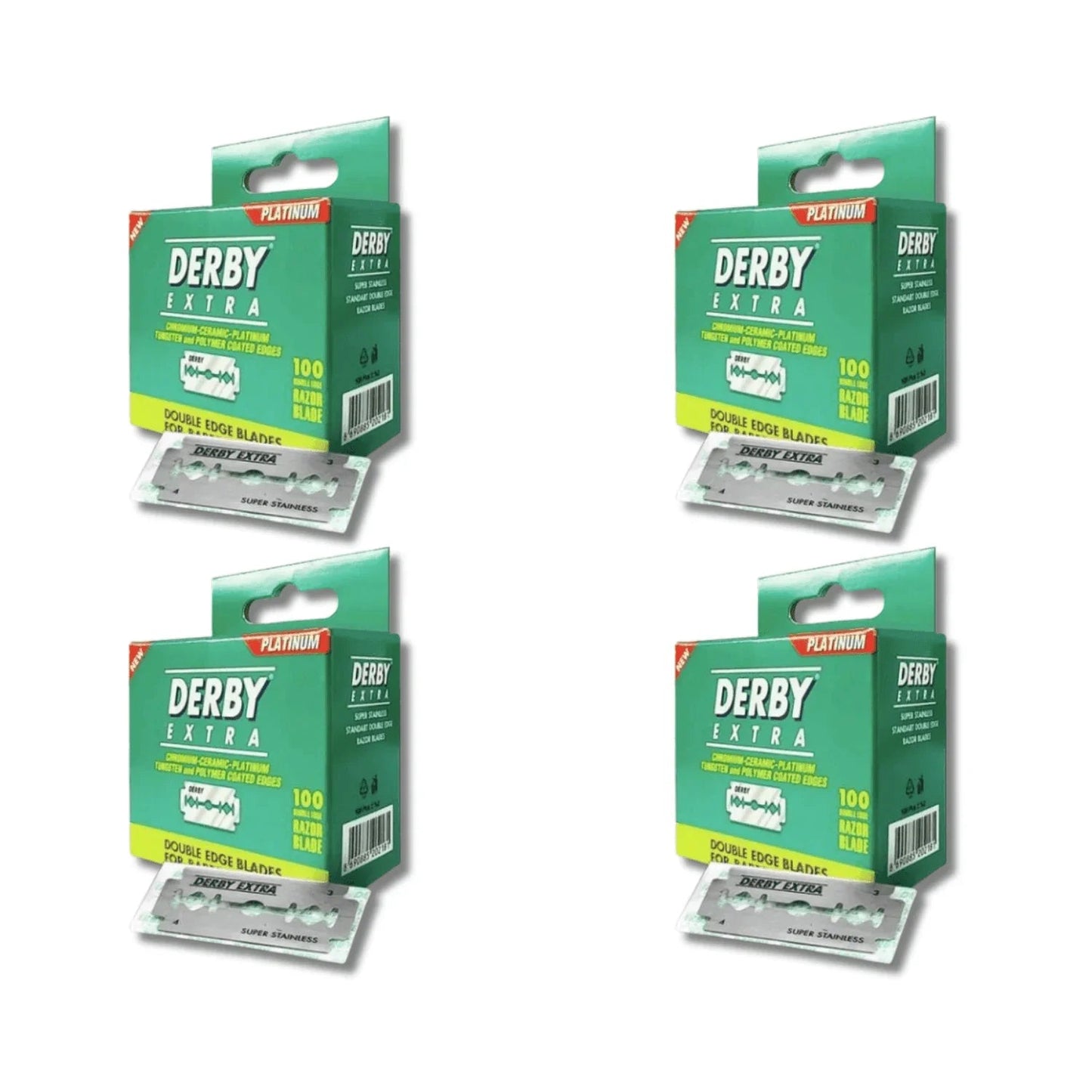 Derby Double Edge Razor Blades - 100ct (mini) - BarberSets