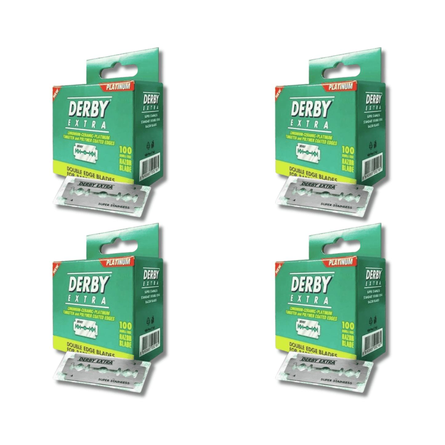 Derby Double Edge Razor Blades - 100ct (mini) - BarberSets