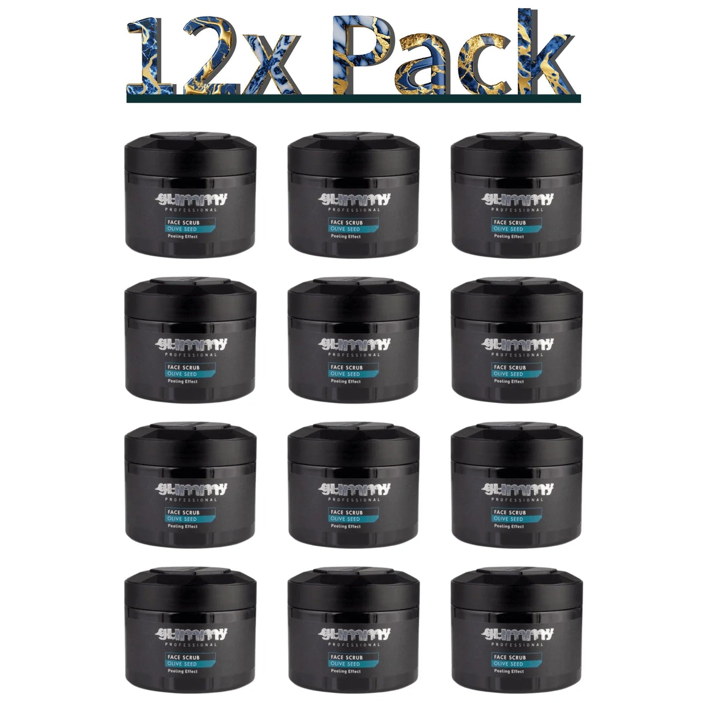 Gummy Face Scrub 390ml / 13.2 oz Multipack