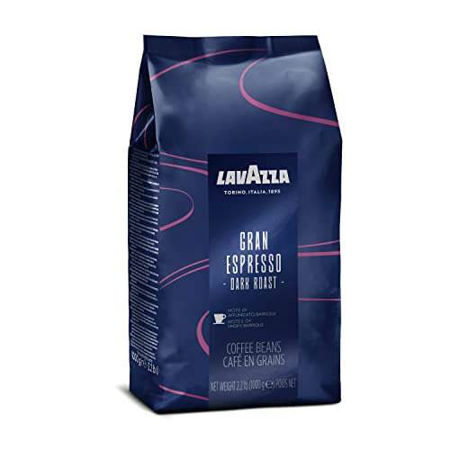 Gran Espresso Roast Whole Bean Coffee by Lavazza for Unisex - 35.2 oz Coffee