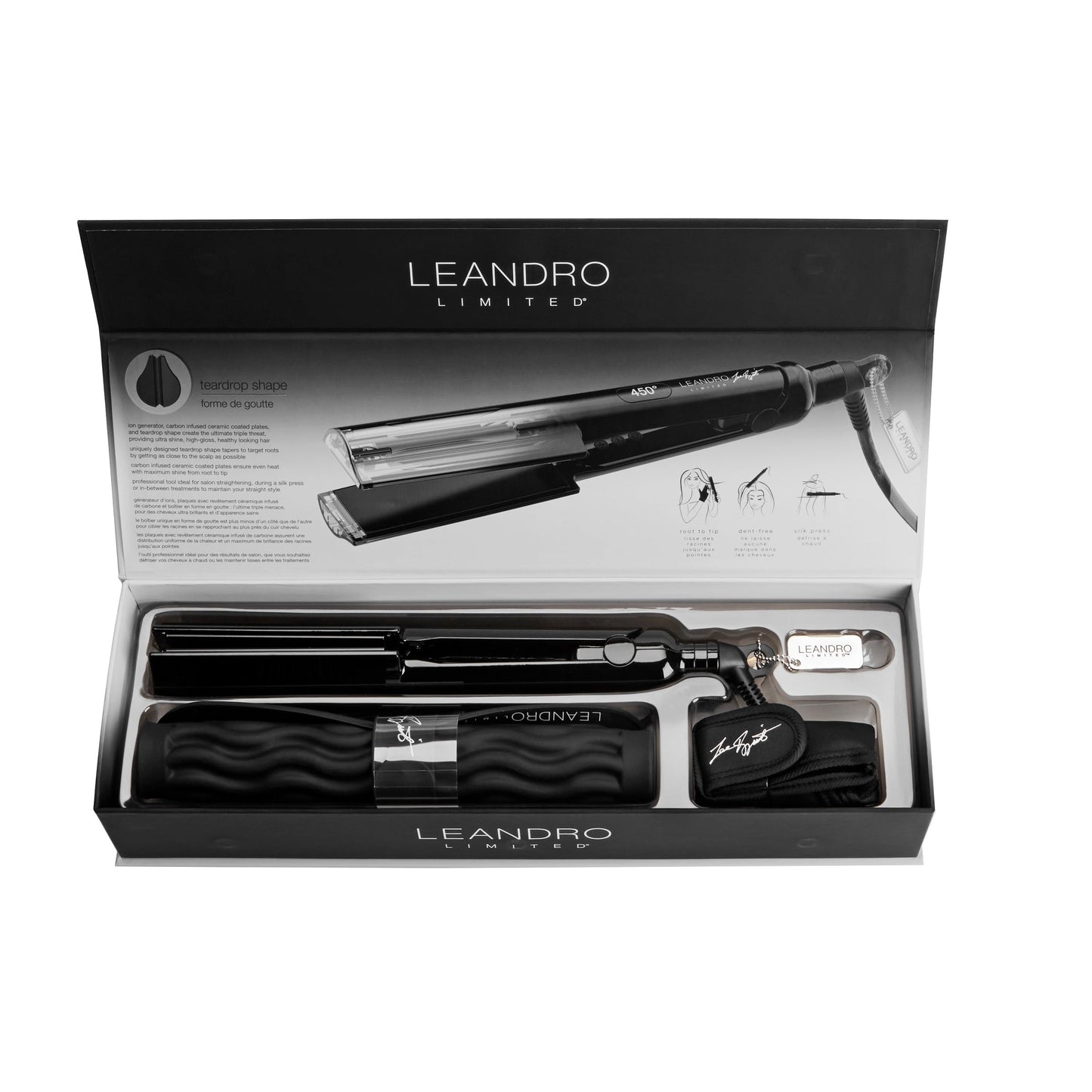 BaBylissPRO Leandro Limited Rootreacher 1.5" Flat Iron
