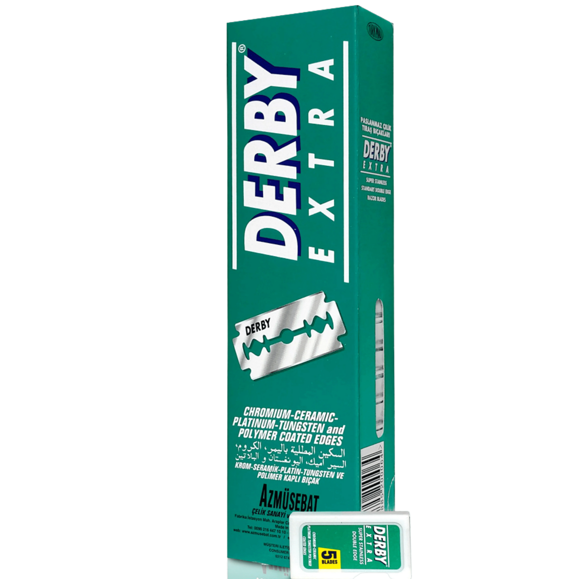 Derby Double Edge Razor Blades 100Ct DE-D114 - BarberSets