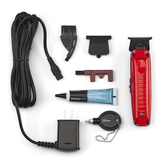 Babyliss Pro LoPROFX Influncer Trimmer - Red -BB-FX726RI - BarberSets