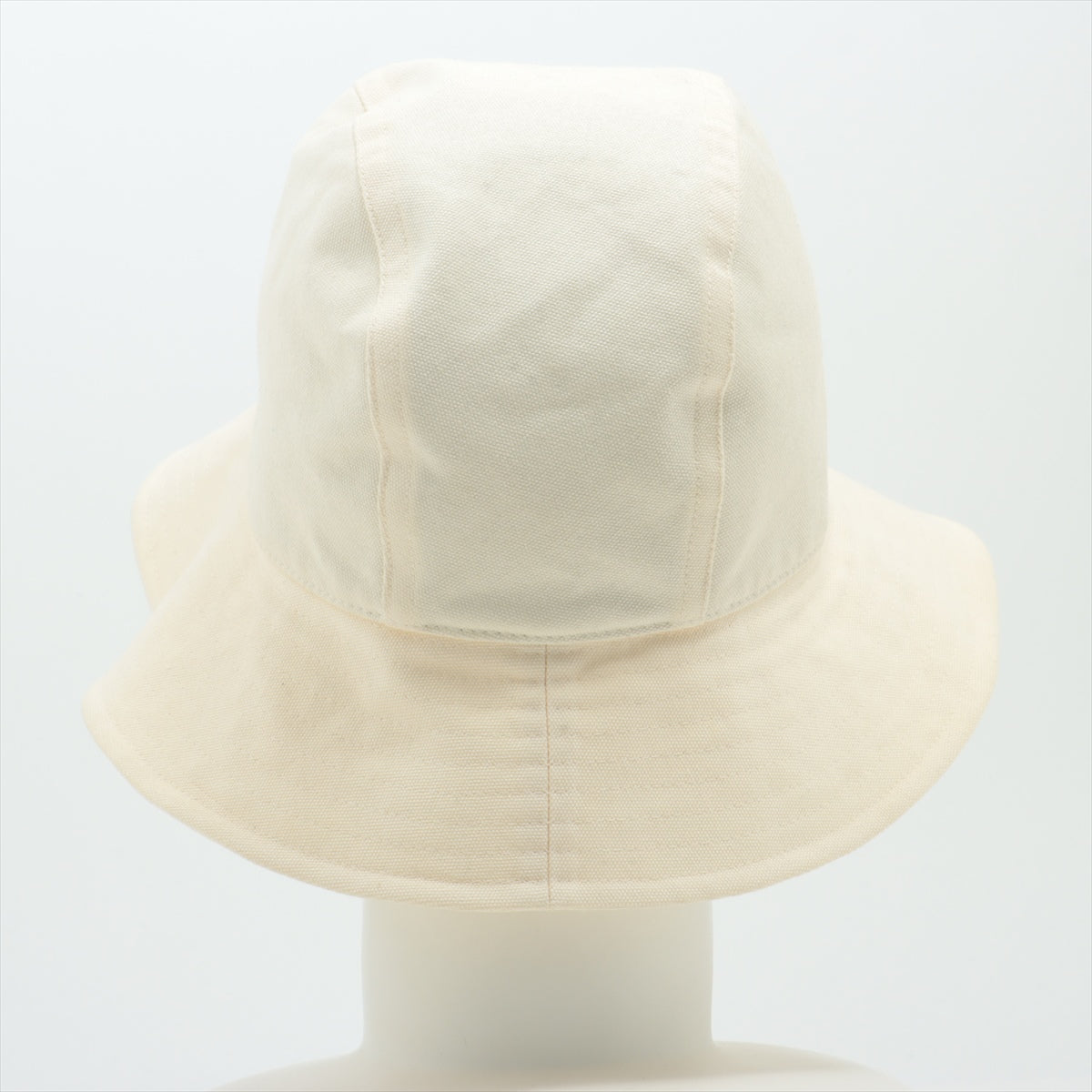 Hermès Bucket Cotton Hat Ivory