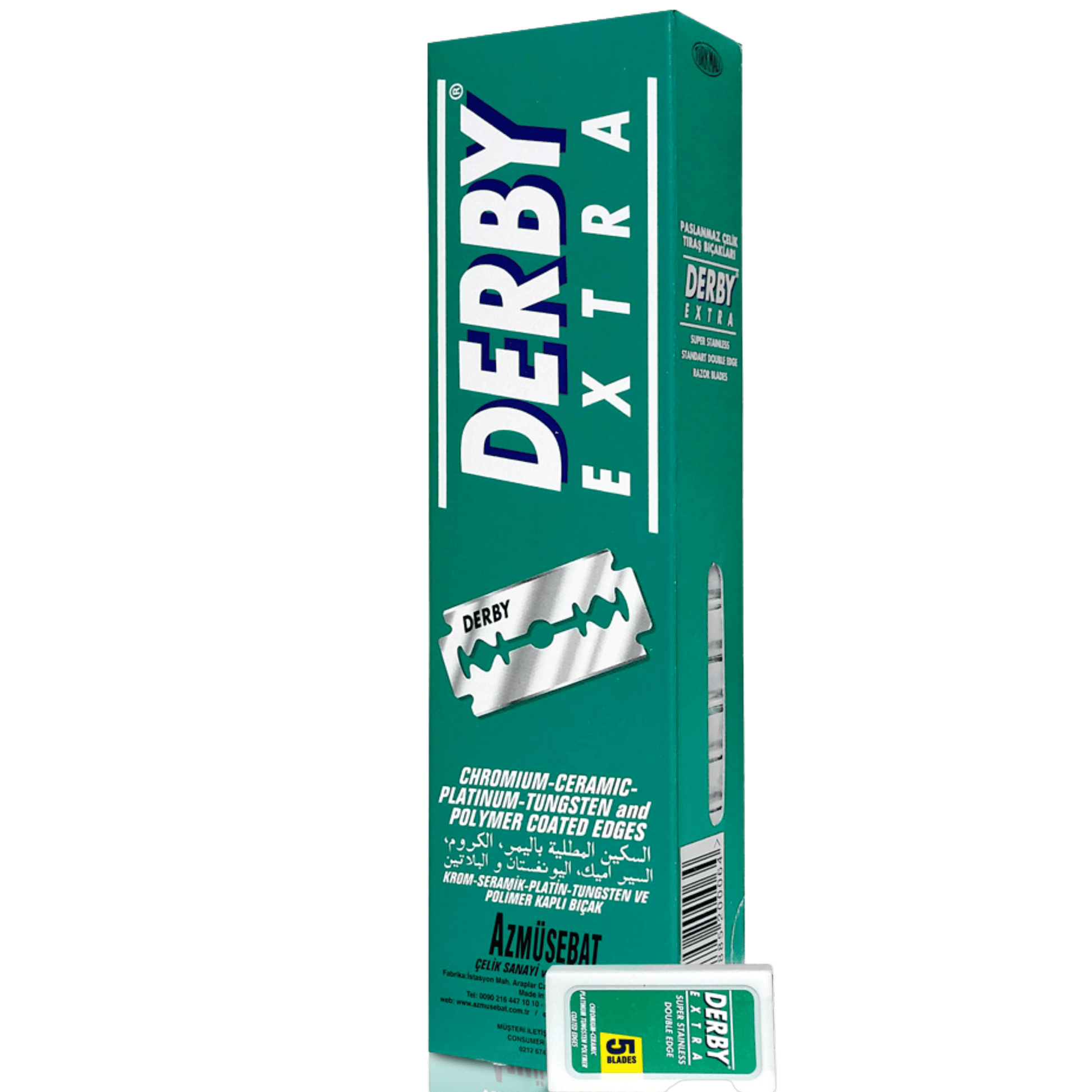 Derby Double Edge Razor Blades 100Ct DE-D114 - BarberSets