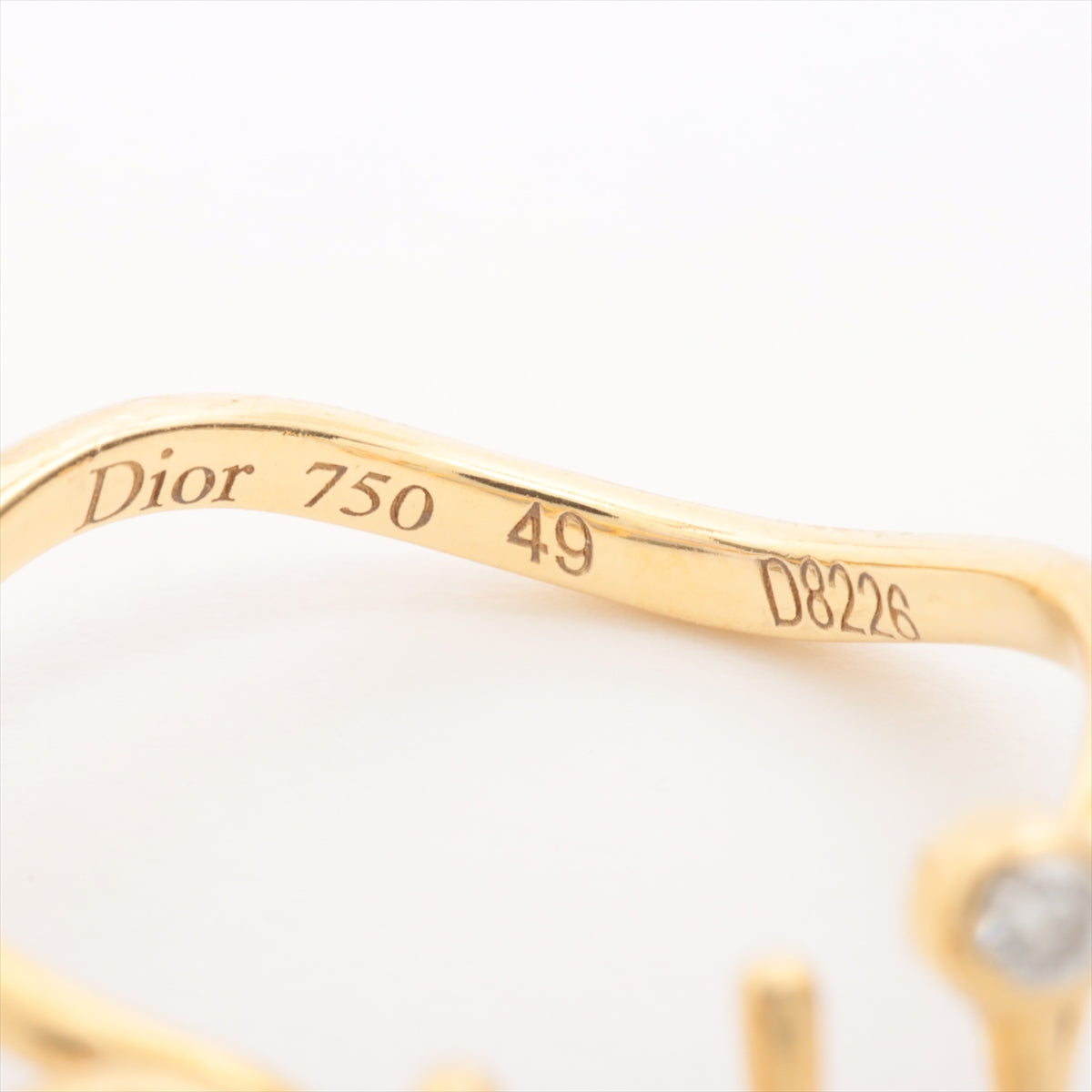 Dior Oui Diamond Ring Gold