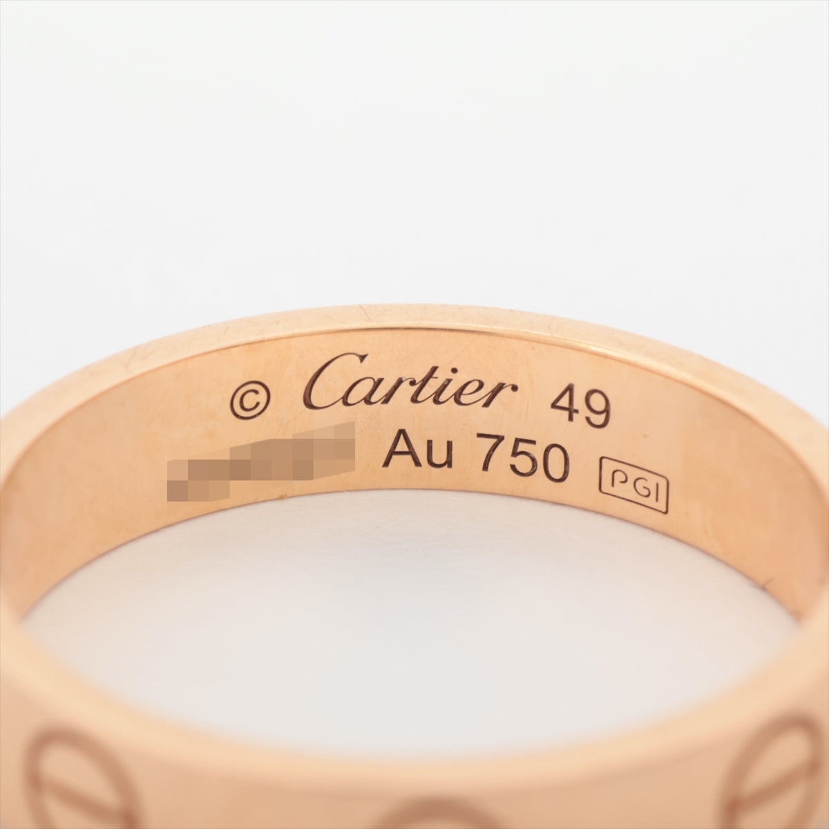 Cartier Mini Love Ring Rose Gold