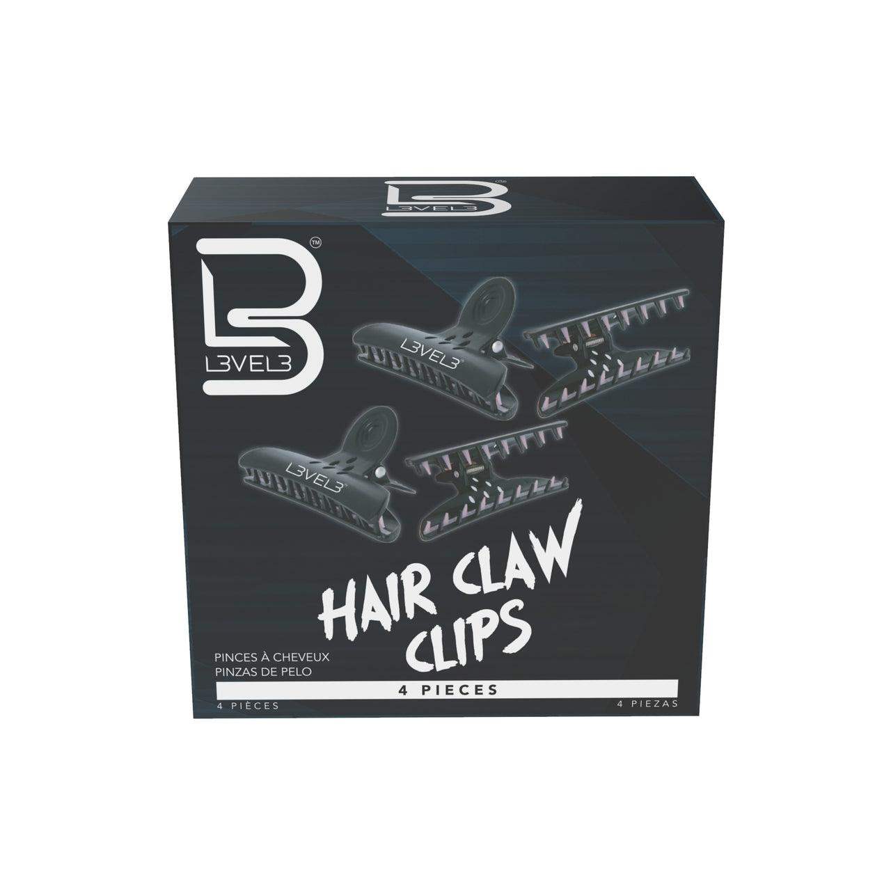 Level3 LV3 - 4PC BUTTERFLY CLIPS - BarberSets