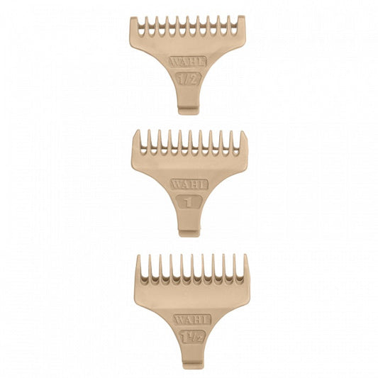 Wahl T -Shaped Trimming Guide Combs (set of 3) 1/16"-3/16"