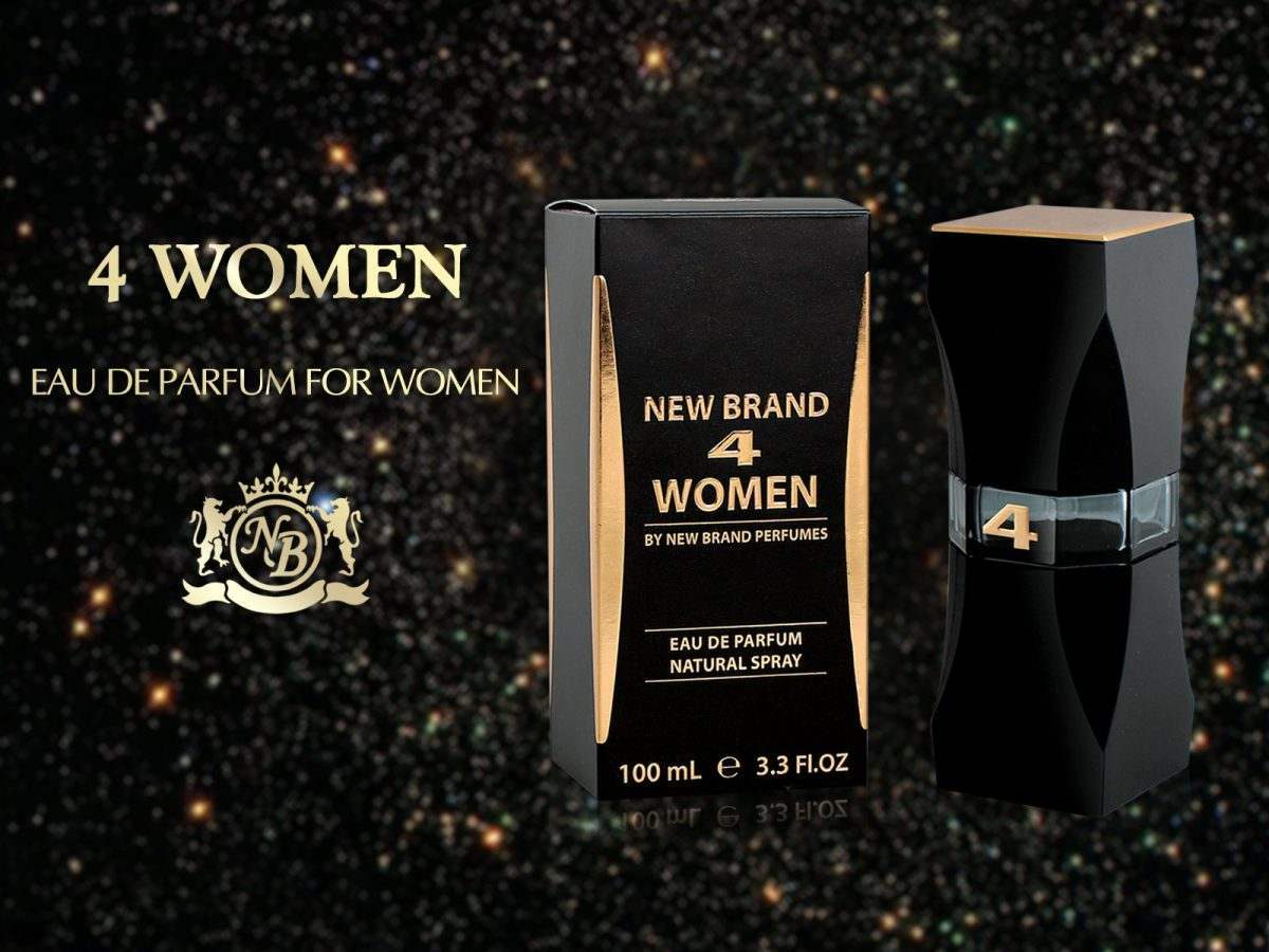 4 Women by New Brand for Women - 3.3 oz EDP Spray (Unboxed)