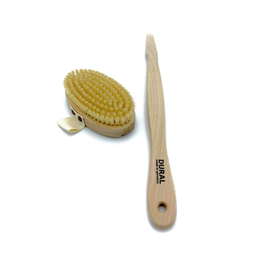 Dural Bath Brush Pure Natural Bristles Plain Wood