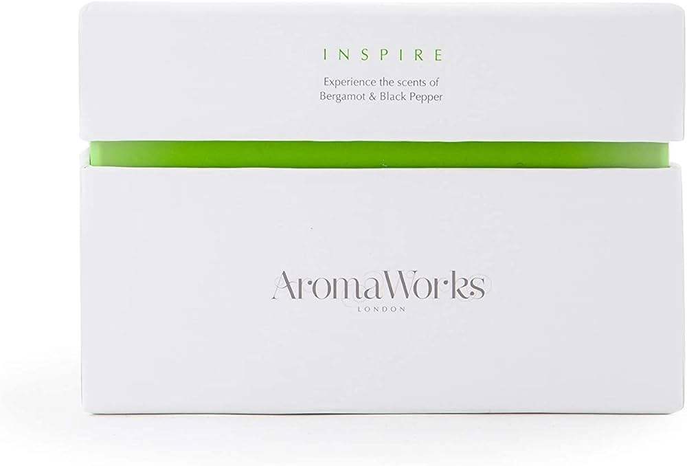Inspire Candle 3 Wick Large by Aromaworks for Unisex - 14.1 oz Candle