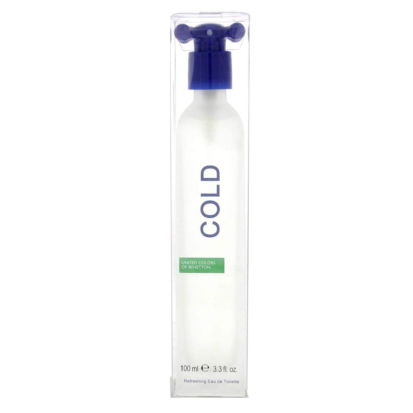 Cold by United Colors of Benetton for Men - 3.3 oz EDT Spray