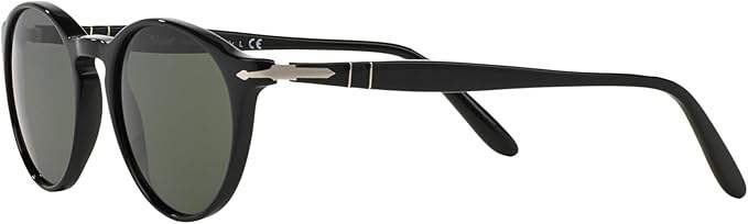 Persol PO3092SM 9014-58 - Black-Green Polarized by Persol for Men - 50-19-145 mm Sunglasses